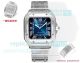 THB Swiss Copy Cartier Santos 39.8 Green Dial 9015 Stainless Steel Men's Watch (2)_th.jpg